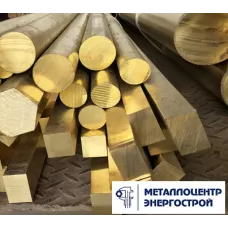 Латунный пруток ЛМц58-2, пресс 55 x 2500